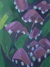 Acryl auf Hardfaserplatte  81 x 61cm 1985